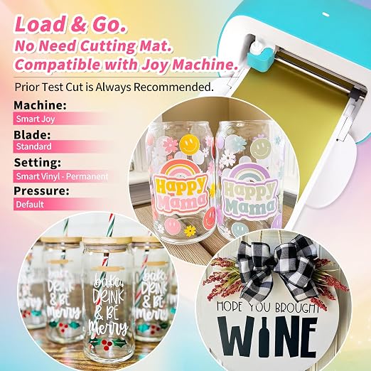 TECKWRAP 5.5"x12" Smart Adhesive Vinyl 25 Colors Holographic Chrome, Matte & - Image 4