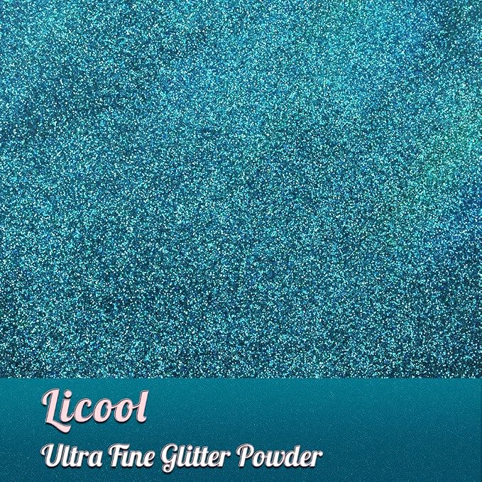 Holographic Fine Glitter, 100g/3.5oz Extra Fine Glitters Powder Packs - Image 2