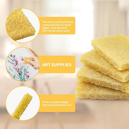 32Pcs Rubber Cement Eraser, 7x5 cm Adhesive Erasers, Glue Residue Pick up Eraser - Image 3