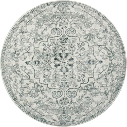 Lahome Bohemian Round Area Rugs, Washable Small Round Rug 3ft Soft Non-Slip - Image 9