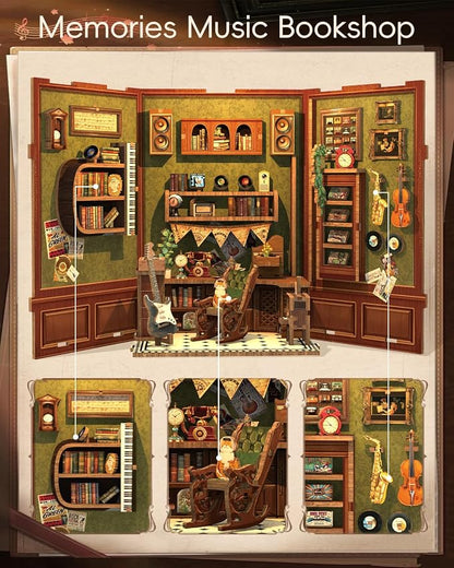 CUTEBEE Book Nook Kit - Image 6