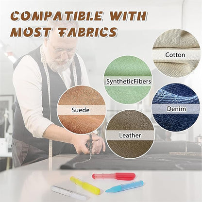 Fabric Chalk Markers for Sewing, Crafting|Erasable Tailor Chalk|Work on Various - Image 7