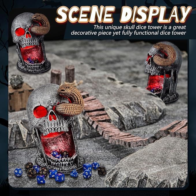 Dice Tower Skull Dice Tower Dice Roller - Image 7