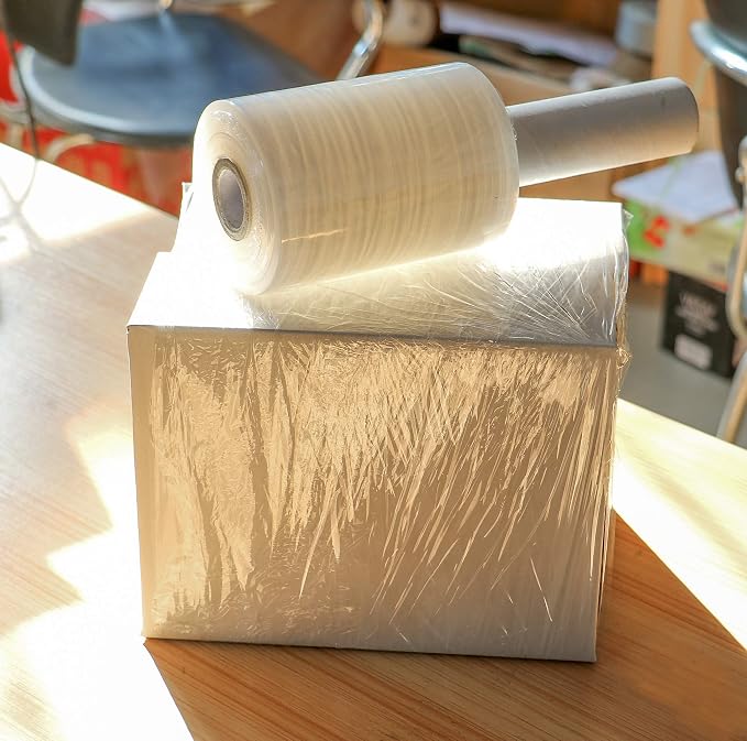 BOMEI PACK Industrial Mini Clear Stretch Wrap - Image 5