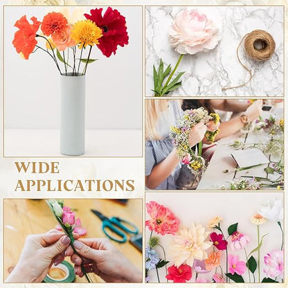 uxcell 100Pcs 2 Gauge Floral Wire, 11.81" Length Flower Stem Wires - Image 6