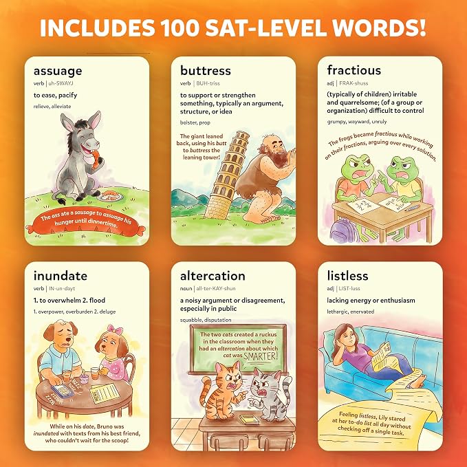 Skillmatics Vocabulary Flash Cards - Image 4