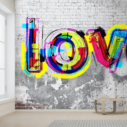 wall26 Wall Sticker/Wall Mural Colorful Graffiti, Not Peel and Stick, Non-Woven - Image 2