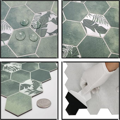 The Tiles Plaza 10-Sheet Peel and Stick Backsplash, Stick On Tiles - Image 5