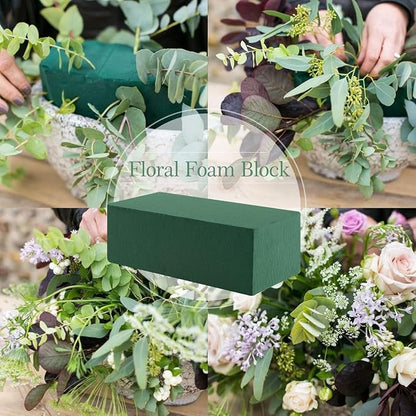 6 Pcs Floral Foam, Wet and Dry Floral Foam Blocks Flower Arrangement Kit - Image 5