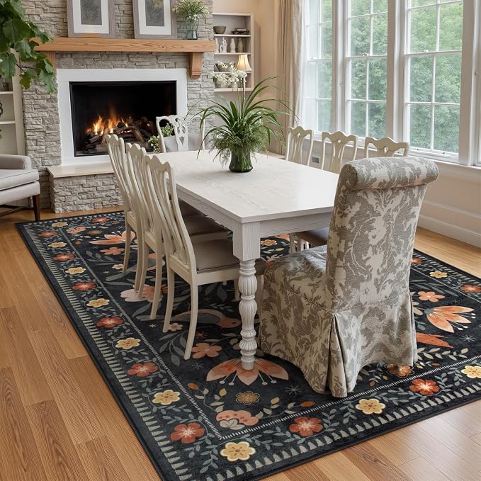 Morebes Washable 8x10 Area Rugs - Image 8