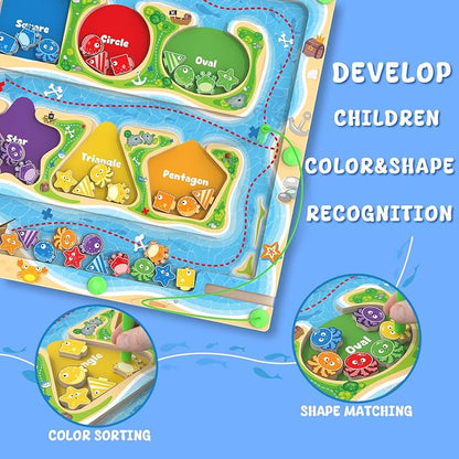 Magnetic Color & Shape Maze - Image 4
