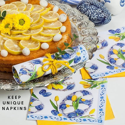 20-ct 13x13 Flowers Paper Luncheon Decoupage Napkins, 3-Ply Servilletas Printed - Image 3