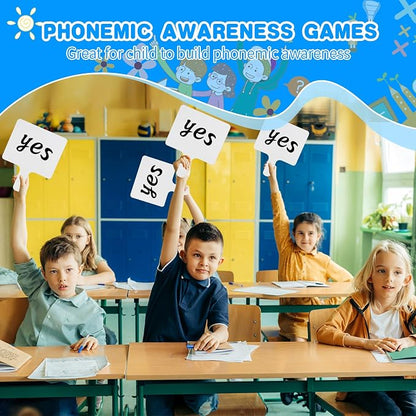 24 Pack Phonemic Awareness Dry Erase Board 8" x 10" Double Sided Handheld - Image 6