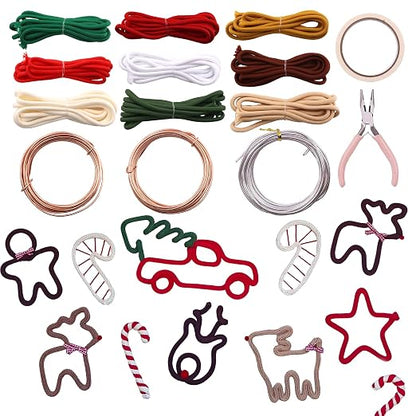 BoFUN Wire Craft Kit for Adults, Teens Christmas DIY Wire Art Crafts Set for by BoFUN