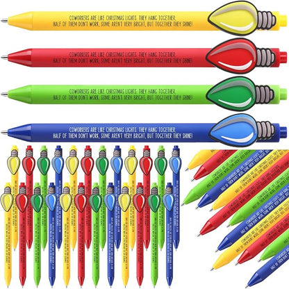 Eaasty 48 Pcs Christmas Gifts for Coworkers Appreciation Ballpoint Pens Bulk by Eaasty