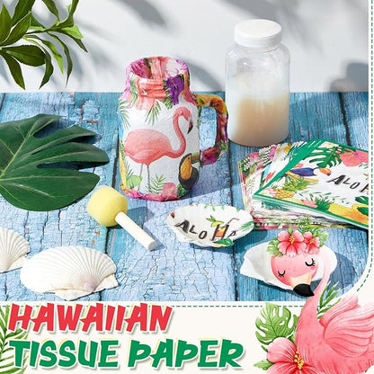 Crtiin 36 Pack 9 Styles Decoupage Napkins Assorted Floral Decorative Decoupage - Image 4