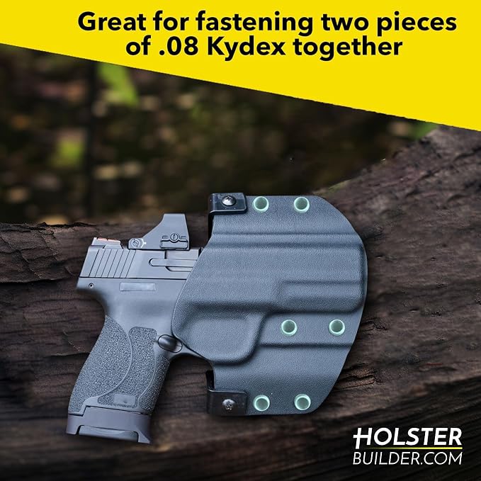 Kydex Rivets Eyelets, 8-8 1/4" Multicolored Grommet Eyelets - Image 4