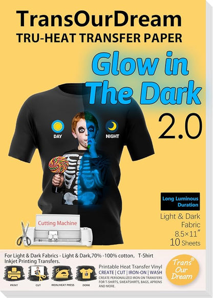 TransOurDream Luminous Heat Transfer Paper by TransOurDream
