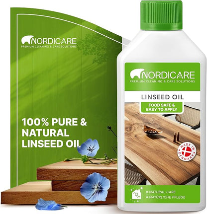 Nordicare Linseed Oil for Wood by Nordicare