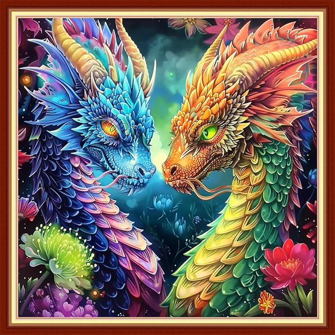Joyhoor Stamped Cross Stitch Kits by JoyhoorCrossStitchKits