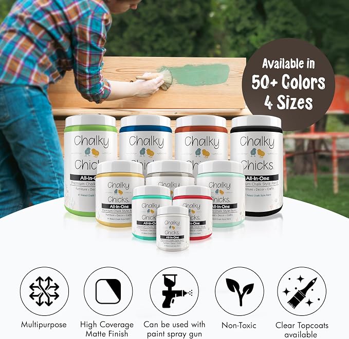 Chalky Chicks All-in-One Chalk Paint - Image 7