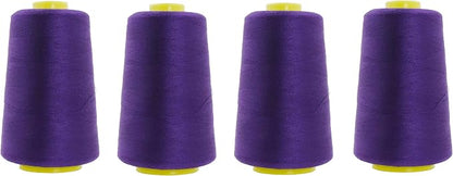 Mandala Crafts 4 Pack of Serger Threads Cones Spools by MandalaCrafts