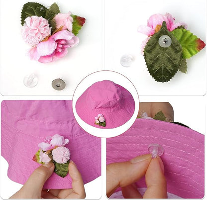 400pcs PVC Rubber Pin Backs Heliltd Butterfly Clutch Pins Tie Tacks Blank Pins - Image 4