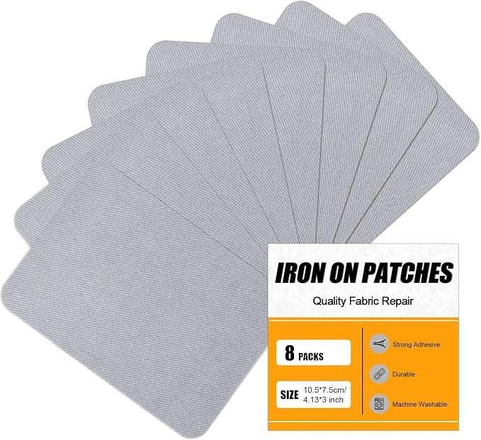 MOONSJONES Iron on Patches for Clothes Fabric Repair by MOONSJONES