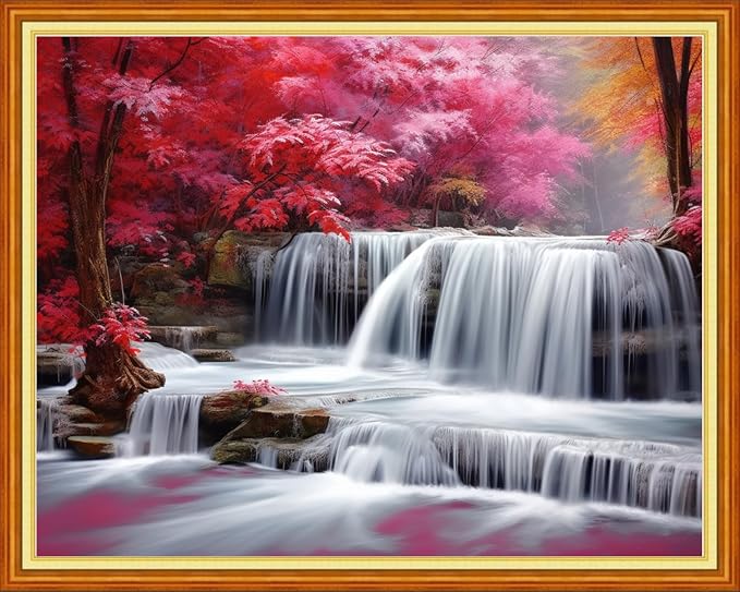 Dooxvey Cross Stitch Kits for Adults Beginners, Full Range of Cross-Stitch by DooxveyStampedEmbroideryKit
