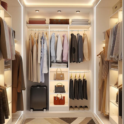 48" Small Closet Organizer, 4FT Small Closet System - Image 3