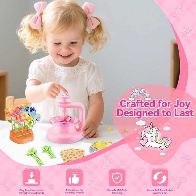 Hamdol DIY Flower Bouquet Craft Kit - Image 3