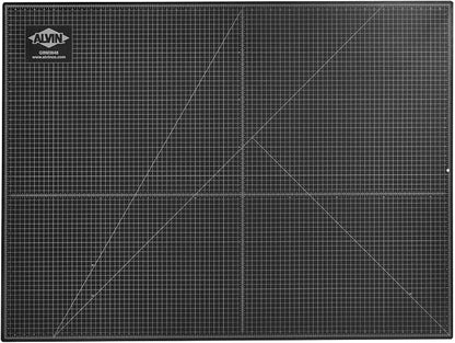 ALVIN GBM Self-Healing Cutting Mat 36 x 48 inch | Double-Sided Green/Black | - Image 2