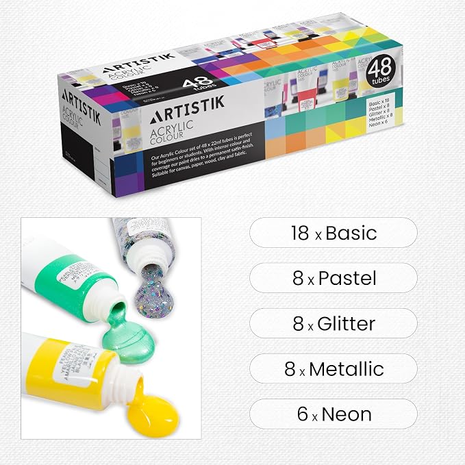Acrylic Paint Set - Image 3