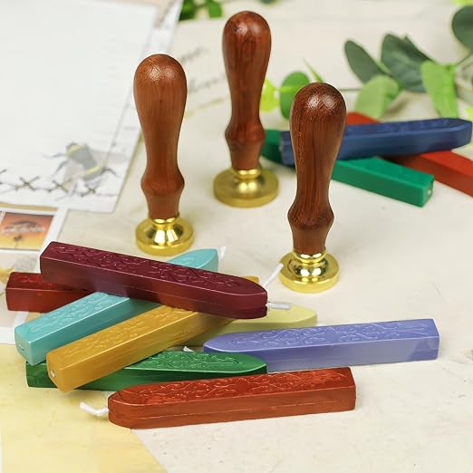 12Pcs Sealing Wax Sticks with Wicks, Packaging Decoration - Image 6