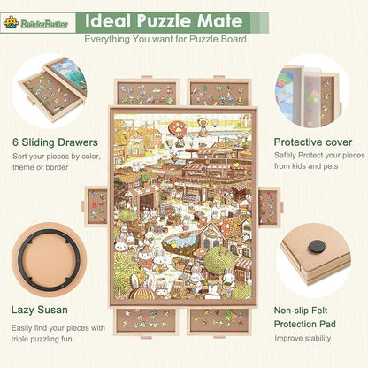 1000 Pieces Rotating Puzzle Board - Image 2