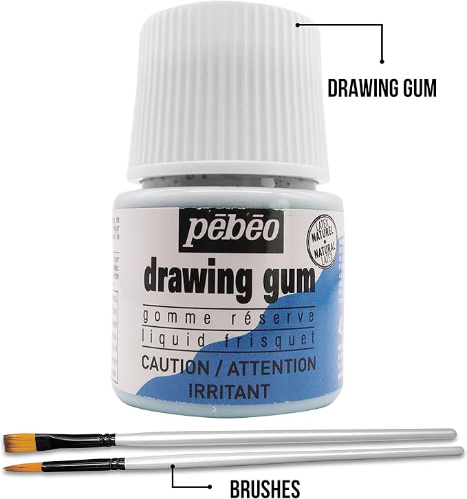 Pebeo Drawing Gum Made in France - Image 2