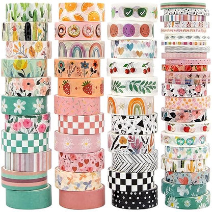55 Rolls Holiday Washi Tape Set by MOOKER