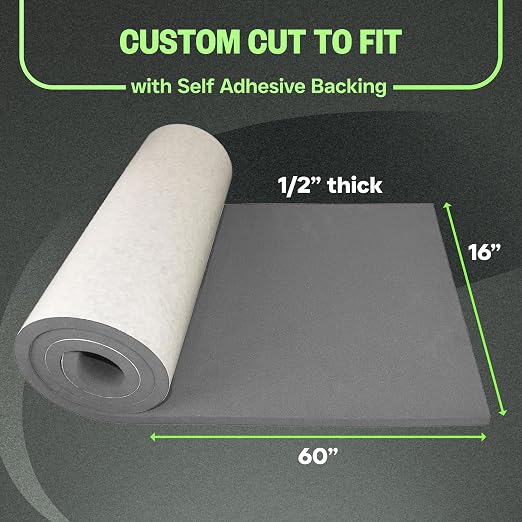 XCEL Foam Roll with Self Adhesive – Gray, Auto Insulation & Cosplay - Image 5