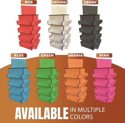 TORCHED DISPLAYS 4-Sided Rotating Display Stand - Image 6