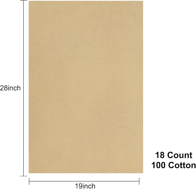 Aida Cloth 18 Count Cross Stitch Fabric - Image 2