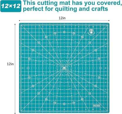 Headley Tools 12"x12" Rotating Cutting Mat, Self Healing Mat - Image 3