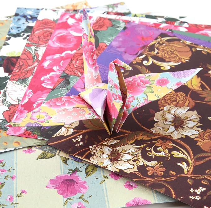 Origami 6x6 Paper Kit 150 Sheets 150 Vivid Colors Double Sided Same Printed - Image 5