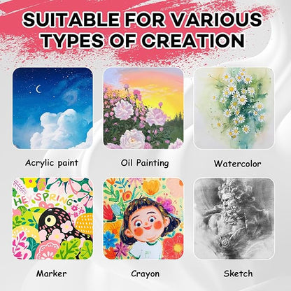 ESRICH 120 Pack 5x7 Inch Small Canvases - Image 4