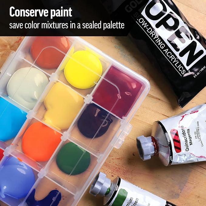 OPEN Slow-Drying Acrylics by GOLDEN, Dioxazine Purple, 2 fl oz. tube, - Image 4