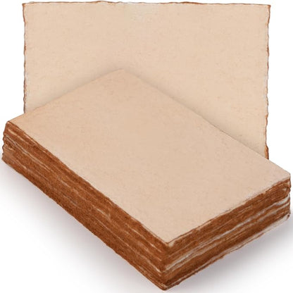 Wanderings Handmade Antique Deckle Edge Blank Cards - Image 9