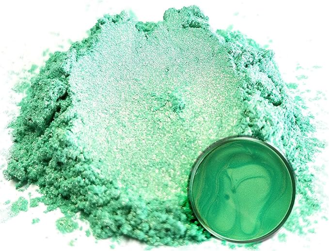 Eye Candy Premium Green Mica Powder Pigments | Multipurpose DIY Arts and Crafts - Image 7