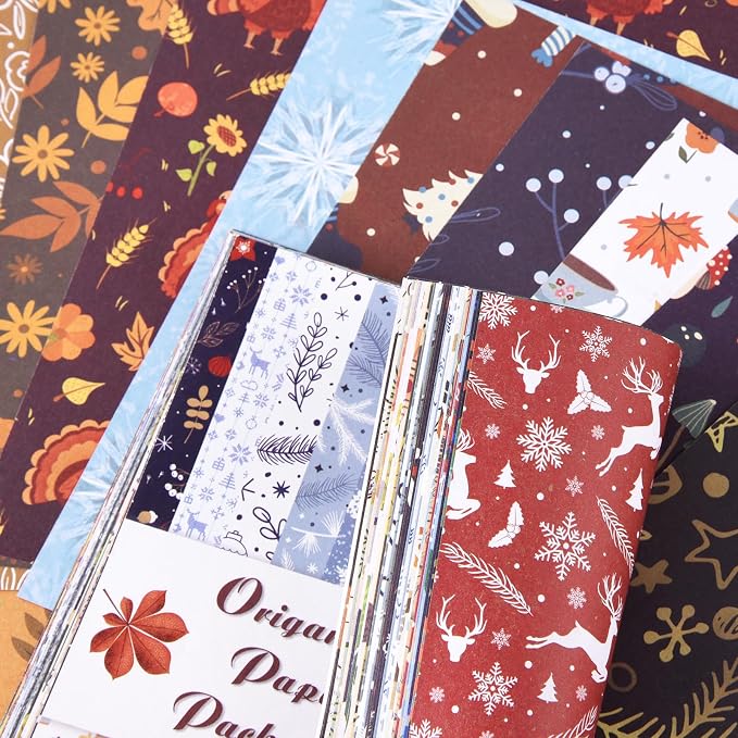 Origami 6x6 Paper Kit 150 Sheets 150 Vivid Colors Double Sided Same Printed - Image 4