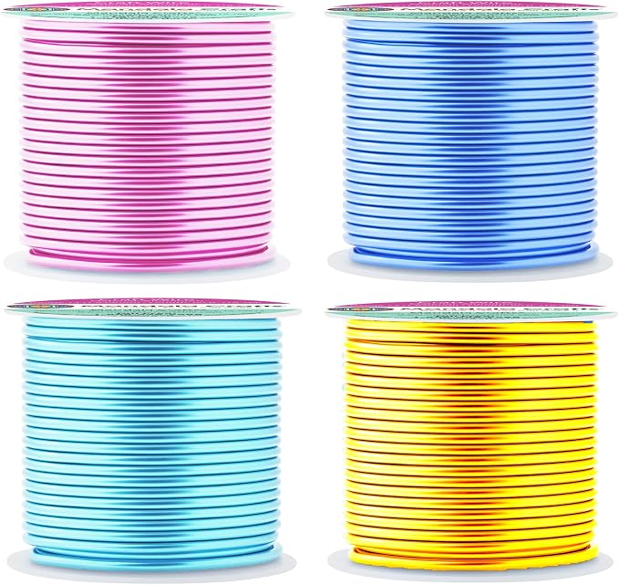 Mandala Crafts 13 Gauge Anodized Aluminum Craft Wire by MandalaCrafts