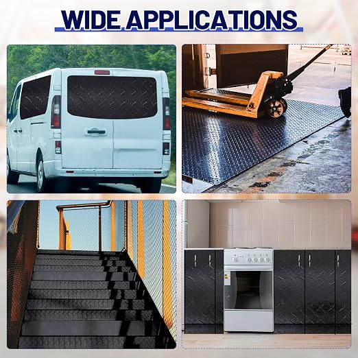 1pcs Diamond Plate Sheet Metal Heavy Duty Tread Aluminum Sheet Diamond Tread - Image 6