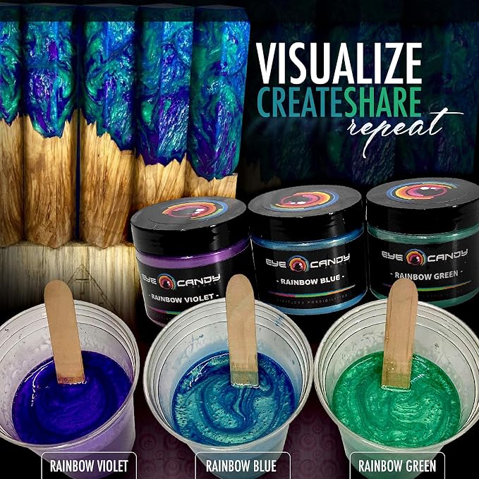 Eye Candy Pigments Premium Purple Mica Powder - Image 8